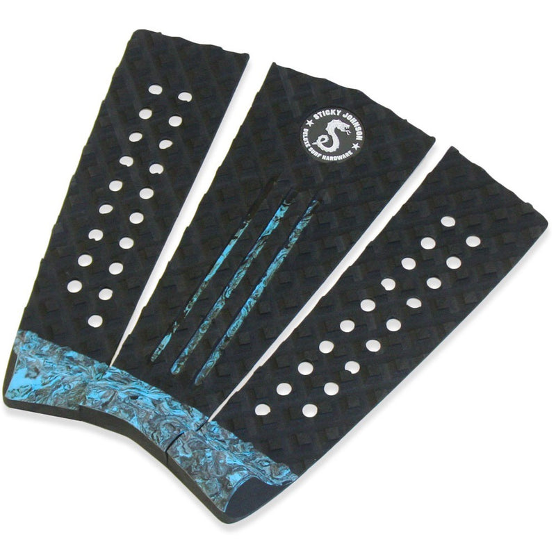 Big Boi Sabre Tail Pad - Black/Marble Blue