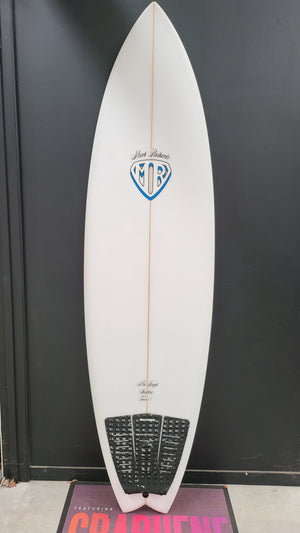 2nd Hand - Mark Richards Mid Length Swallow Twin plus One - 6'6 40.5L FCSII - New condition