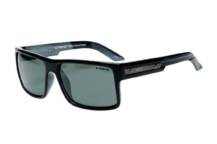 Liive Vision Truth Polarized Sunglasses - Black Wood