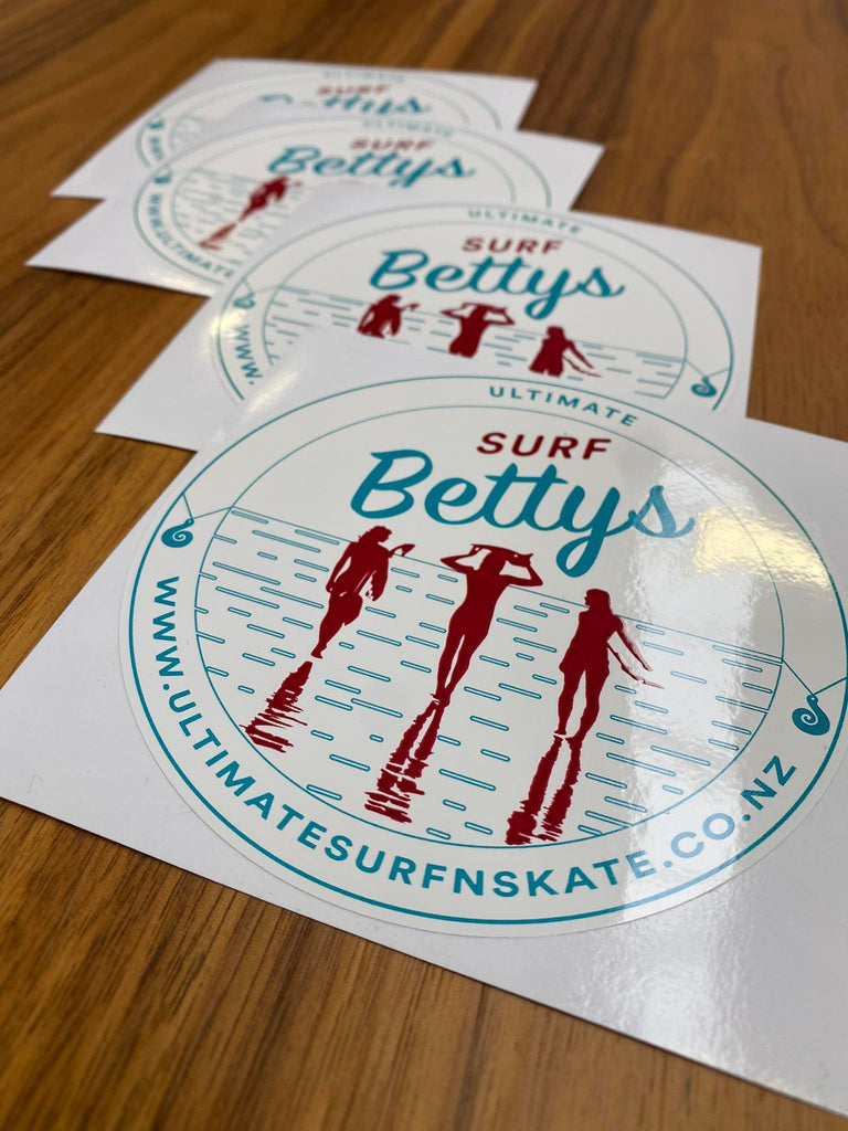 Ultimate Surf Bettys - Represent Sticker