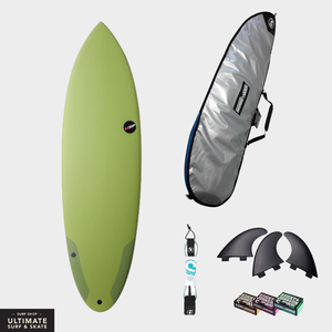 NSP Hybrid Shortboard - Protech Package