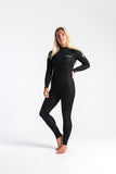 C-SKINS SURFLITE 3:2 WOMENS STEAMER - BACK ZIP