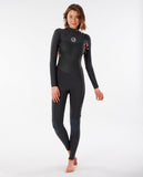 RIPCURL Womens Flashbomb 3/2 GB Chest Zip Sealed Wetsuit