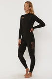 SISSTREVOLUTION 7 SEAS 3/2 CHEST ZIP - FULL BLACK