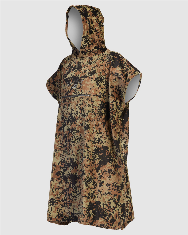 Billabong 100% COTTON ADULTS HOODED TOWEL, MILITARY