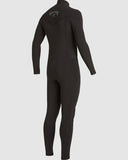 Billabong Revolution 4/3 Chest Zip Long Sleeve Steamer - Black