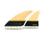 Futures Controller Quad Set Fins - Honeycomb/Bamboo