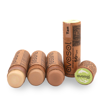 Avasol Mineral Sunscreen Stick 50+SPF - Dark