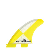 FCS II Carver Yellow Performance Core Thruster Fins