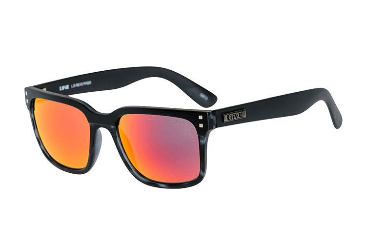 Liive Vision L.D Revo Sunglasses - Matt Black / Xtal Smoke
