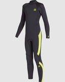 2020 Boys 4/3 Furnace Absolute Back Zip Gbs Fullsuit - Neon Green