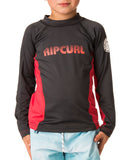 Rip Curl Grom Undertow Long Sleeve UV Tee Rash Vest