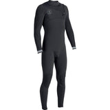 VISSLA MENS 7 SEAS 2/2 FULL CHEST ZIP- BLACK FADE