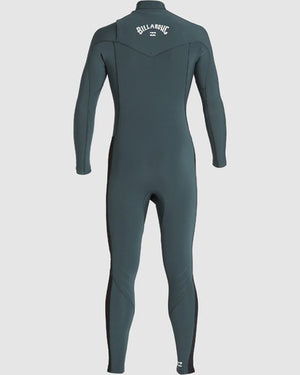 2020 Billabong FURNACE REVOLUTION 3/2 CHEST ZIP STEAMER - Black