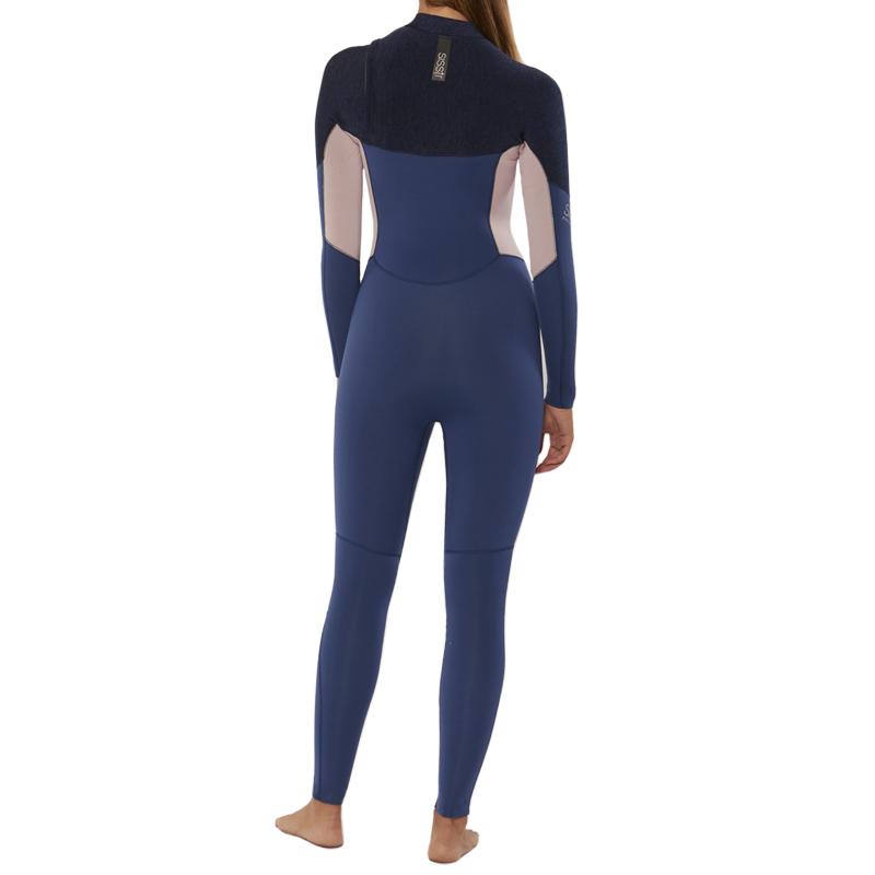 SISSTREVOLUTION 7 SEAS 4/3 CHEST ZIP STEAMER - MIDNIGHT