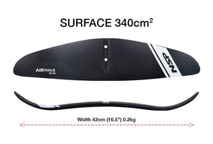 NSP Hydrofoil Airwave Rear Wing M-Style