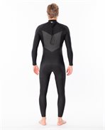 Rip Curl Dawn Patrol 3/2mm Back Zip Wetsuit Steamer - Black