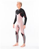 Rip Curl Dawn Patrol 3/2mm Back Zip Wetsuit Steamer - Black