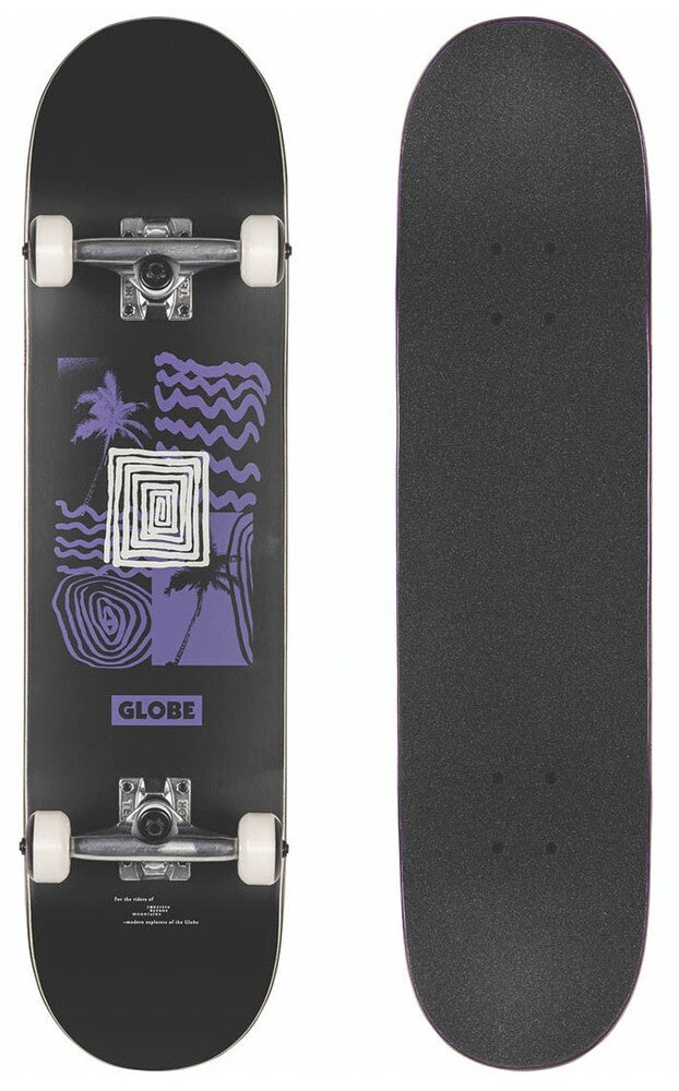 GLOBE G1 Fairweather - Black/Purple 7.75"