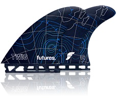 Futures Twiggy Fibreglass 5 Fin Set