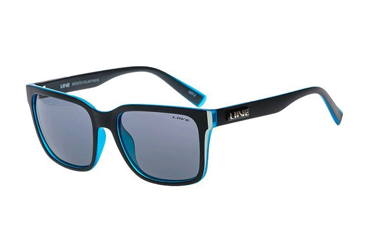 Liive Vision Bronte Polarized Sunglasses - Matte Black Neon