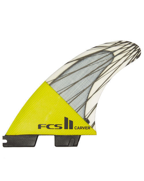 FCS II Carver Carbon Core Thruster Fins - Yellow