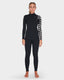 Billabong FURNACE CARBON COMP 3/2 CHEST ZIP - Black Print