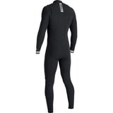 VISSLA MENS 7 SEAS 2/2 FULL CHEST ZIP- BLACK FADE