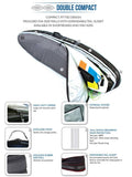 O&E Triple Compact Shortboard Bag