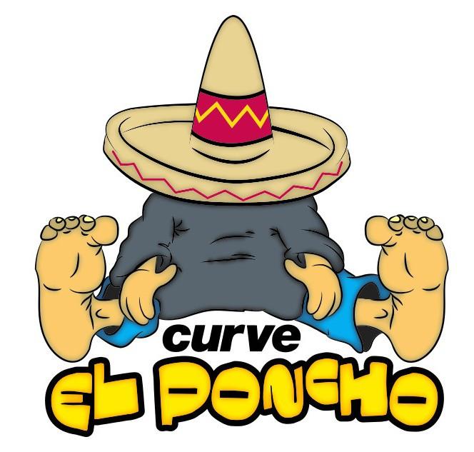 Curve El Poncho Adults Hooded Towel
