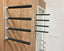 Curve Surfboard Quad Wall Rack - Padded Aluminium