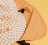 Plow Surf - ORANGE GINGHAM SURF HAT