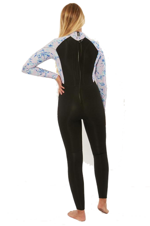 Sisstrevolution Summer Seas 3/2 Back Zip Steamer Orchid