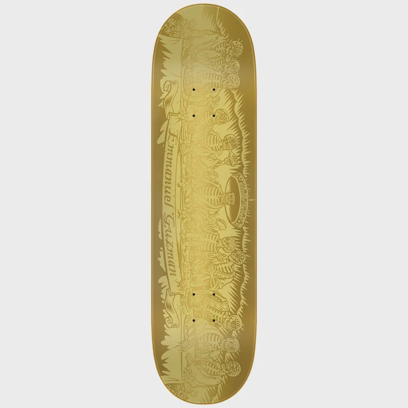 SANTA CRUZ DINING WITH THE DEAD SKATEBOARD DECK 8.27