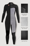 Sisstrevolution 7 SEAS 5/4 CHEST ZIP FULL Steamer